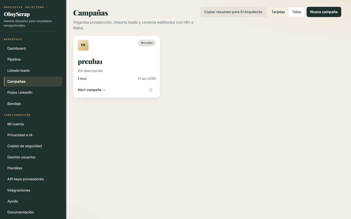 Campañas